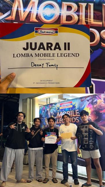Juara 2 Indomaret Offline Tournament